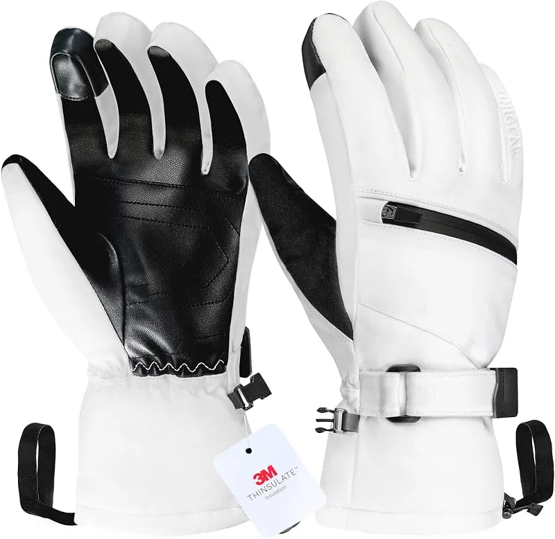 Unigear Guantes de Esquí Hombre Nieve Mujer para 3M Thinsulate Térmicos — Ropa esqui