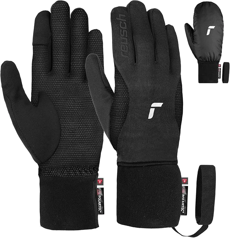 Reusch Baffin Touch-Tec-Guantes de Deporte Extra Transpirables Y Cómodos, para Pantalla Táctil Invierno, Unisex Adulto — Ropa esqui