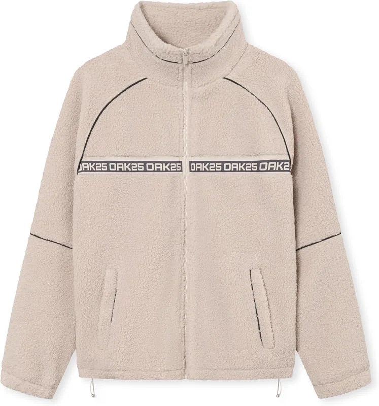 OAK25 Chaqueta Polar Teddy Hombre y Mujer Beige - Everyday Fleece — Ropa esqui