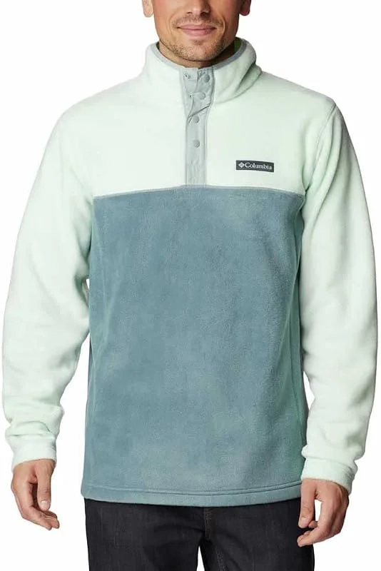 Columbia Steens Mountain Half Zip Chaqueta de forro polar Hombre (Pack de 1) — Ropa esqui