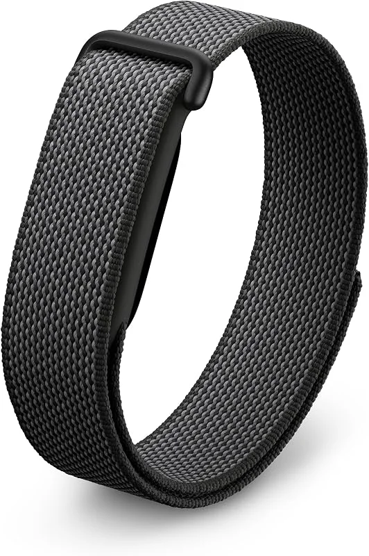 Fitbit Google Air - Pulseira de atividade com monitorização da atividade física, frequência cardíaca e Sono, aconselhamento Personalizado baseado em IA - bateria de até 7 dias - Obsidiana — Equipo esqui