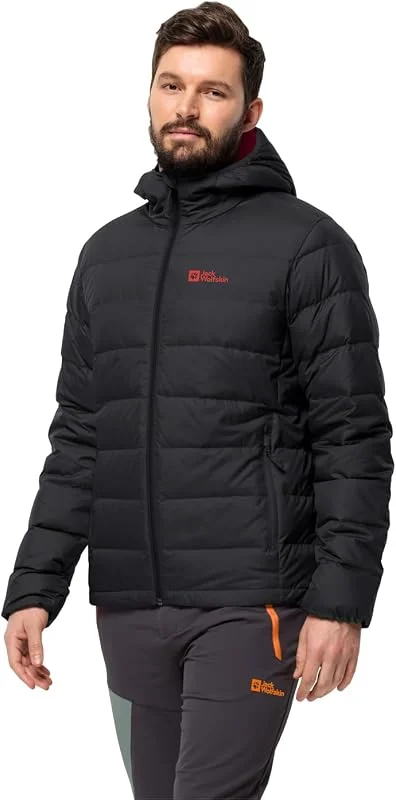 Jack Wolfskin Sudadera Con Capucha Ather Down M Edredón Hombre — Plumon fino