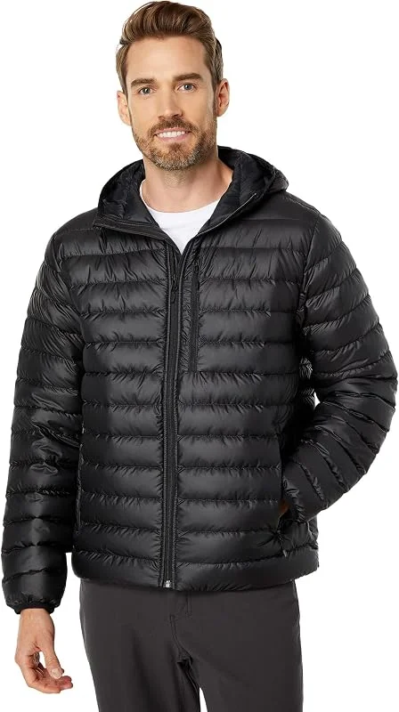 Marmot Highlander Hoody Warm Down Jacket, Insulated Hooded Winter Coat, Breathable 700 FP Down Puffy, Lightweight Packable Outdoor Jacket, Windproof Hombre (Pack de 1) — Plumon fino
