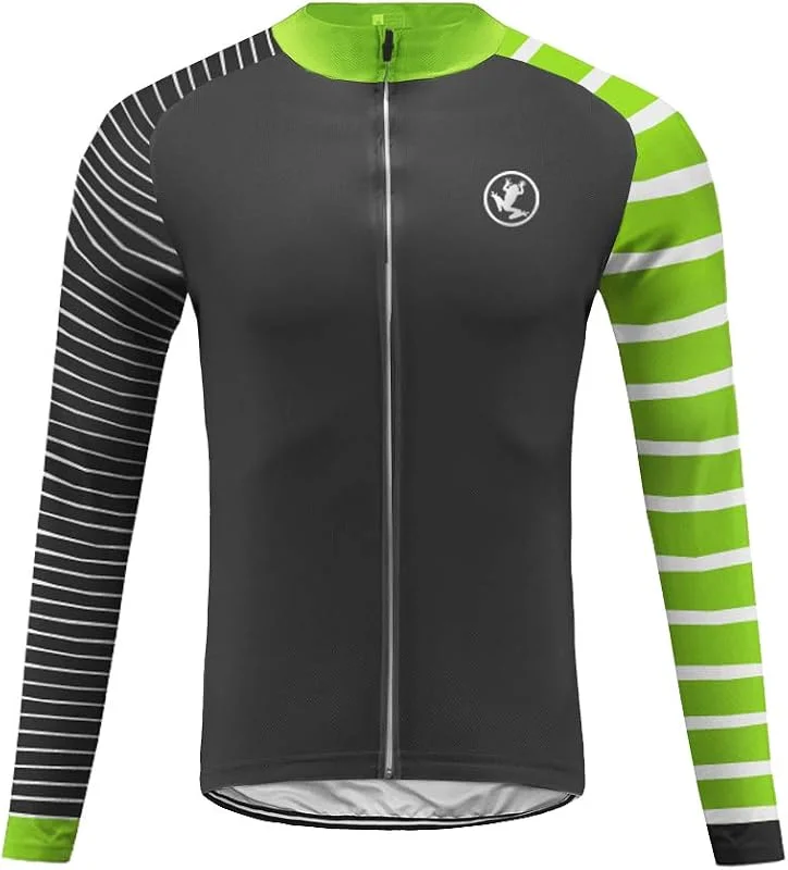 UGLY FROG Invierno Traje Jerseys de Ciclismo para Hombre, Conjunto Ropa de Ciclo, or Pantalones Acolchados Top + 20D de Manga Larga Pantalones, A Prueba de Viento, Transpirable y Que Absorbe El Sudor — Ropa esqui