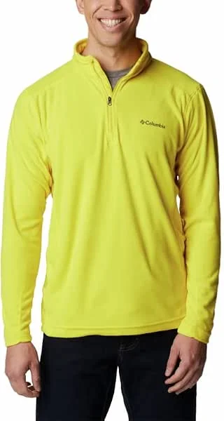 Columbia Klamath Range II Half Zip, Sudadera De Forro Polar para Hombre — Ropa esqui