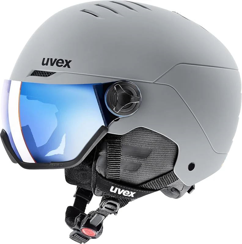 uvex Wanted Visor Casco de esquí, Adultos Unisex — Equipo esqui